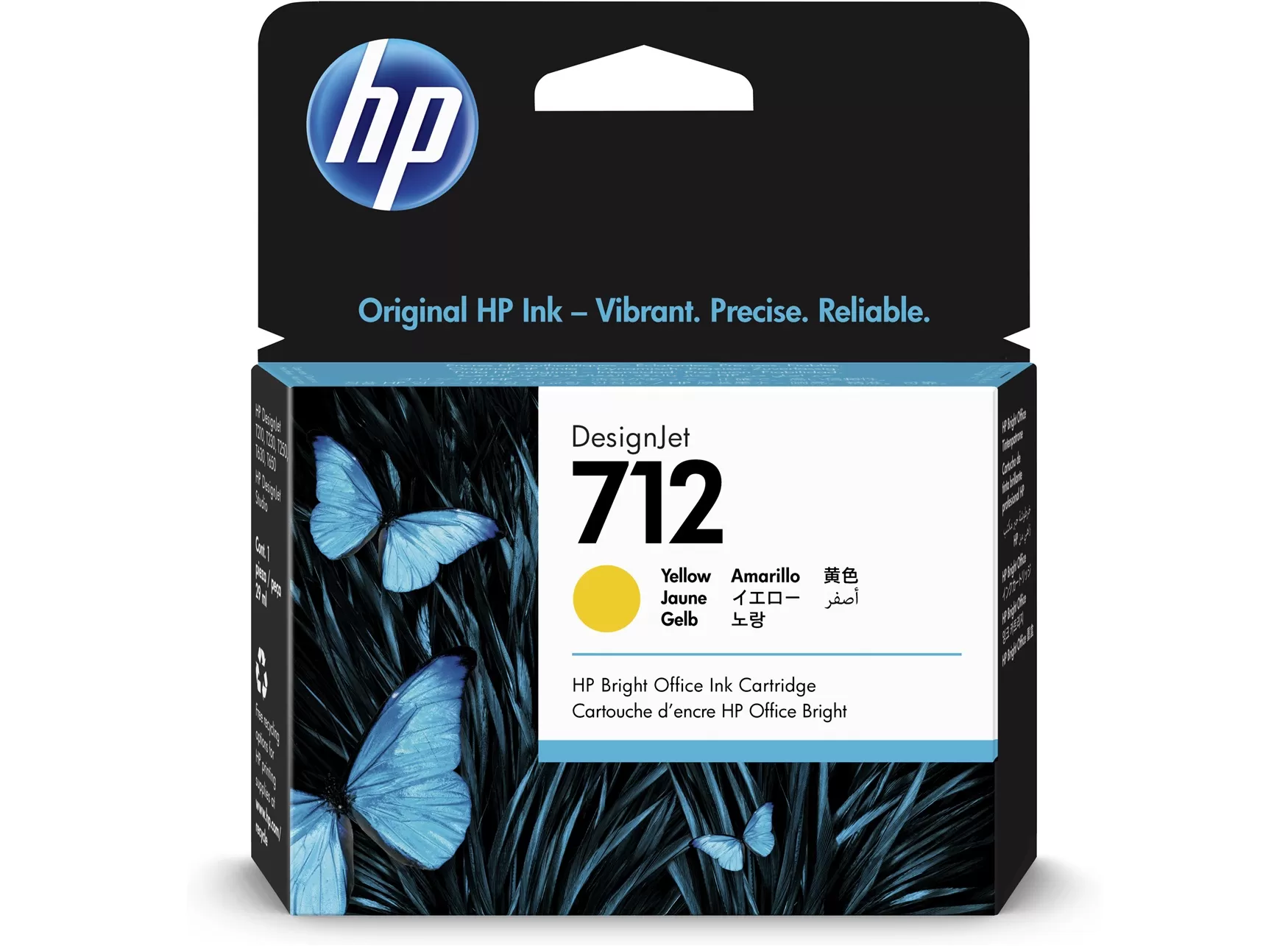 Cartus Inkjet HP 712 29ml Yellow