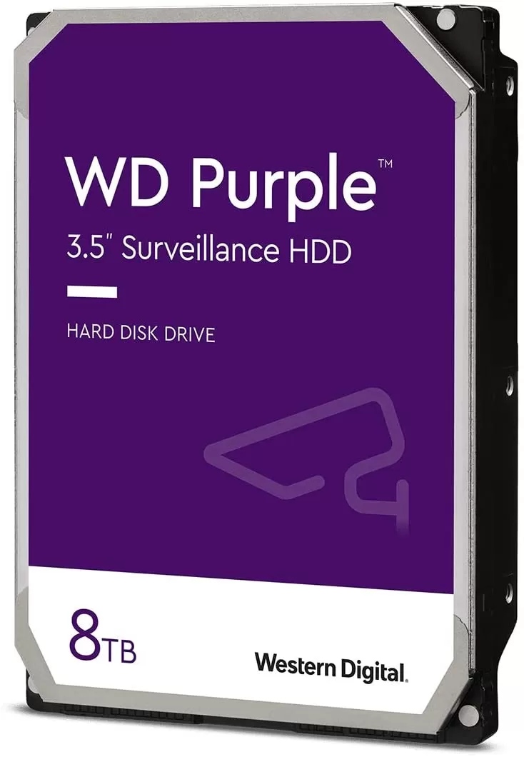 Hard Disk Desktop Western Digital WD Purple 8TB 5640RPM SATA III