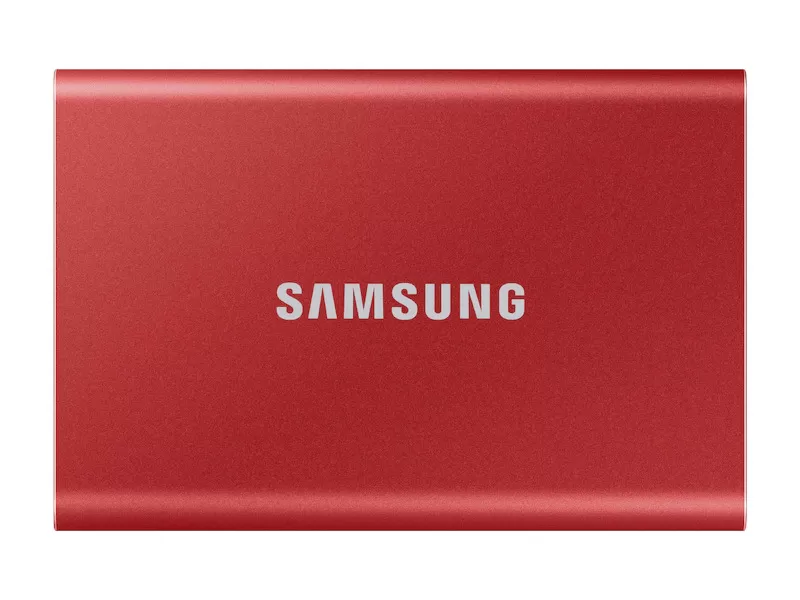 Hard Disk SSD Extern Samsung T7 500GB USB 3.2 Red