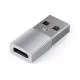 Adaptor Satechi ST-TAUCS, USB-A - USB-C, Silver