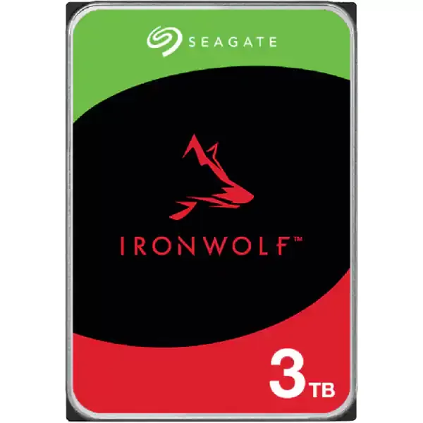 Hard Disk Desktop Seagate Ironwolf NAS 3TB 5400RPM SATA III