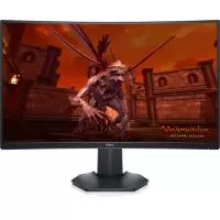 Monitor LED Dell S2721HGFA, 27", Curbat, Full HD, Negru