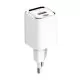 Incarcator retea Serioux QC30W, 30W, Quick Charge, USB-C, USB-A, White