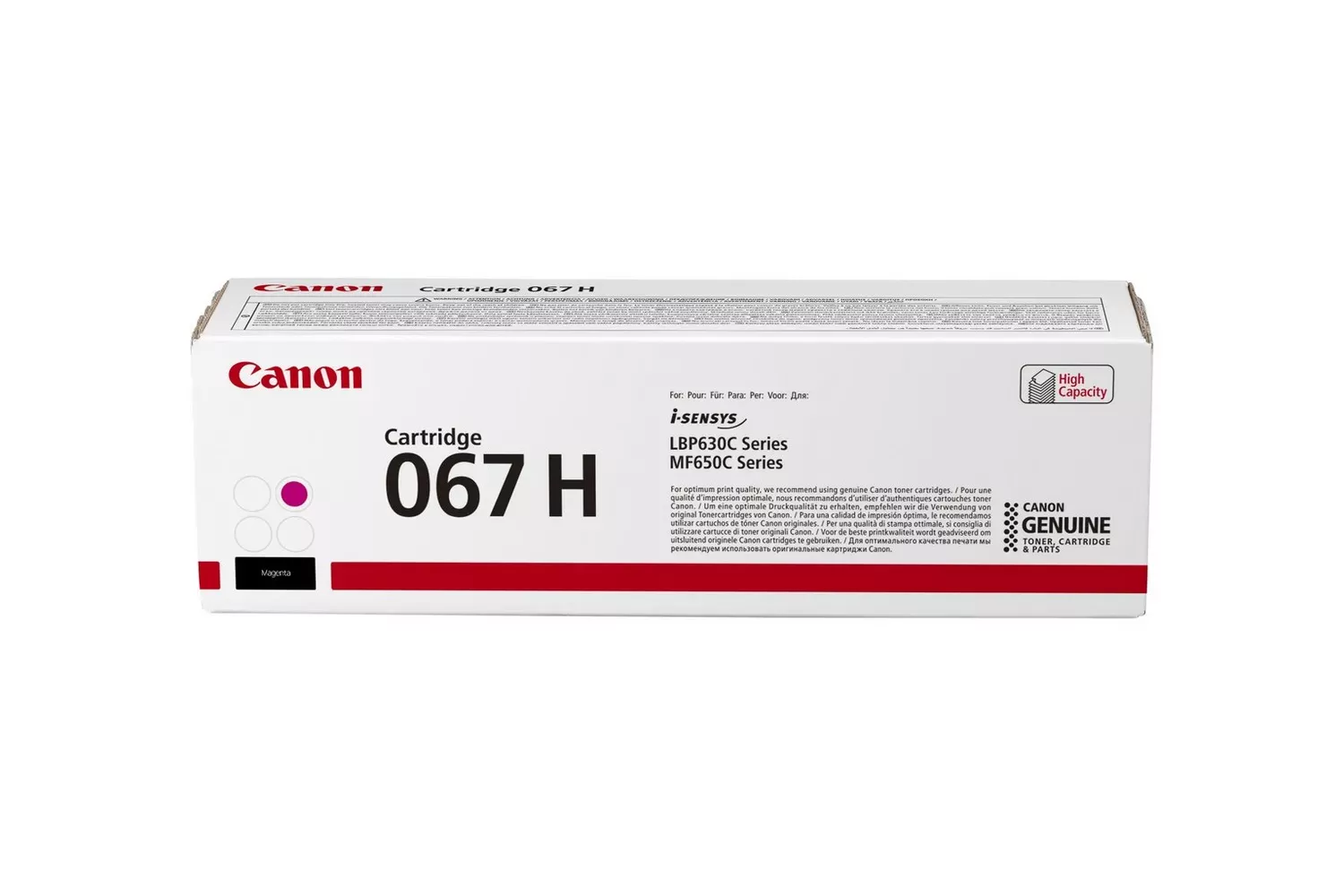 Cartus Toner Canon 067H 2350 pagini Magenta