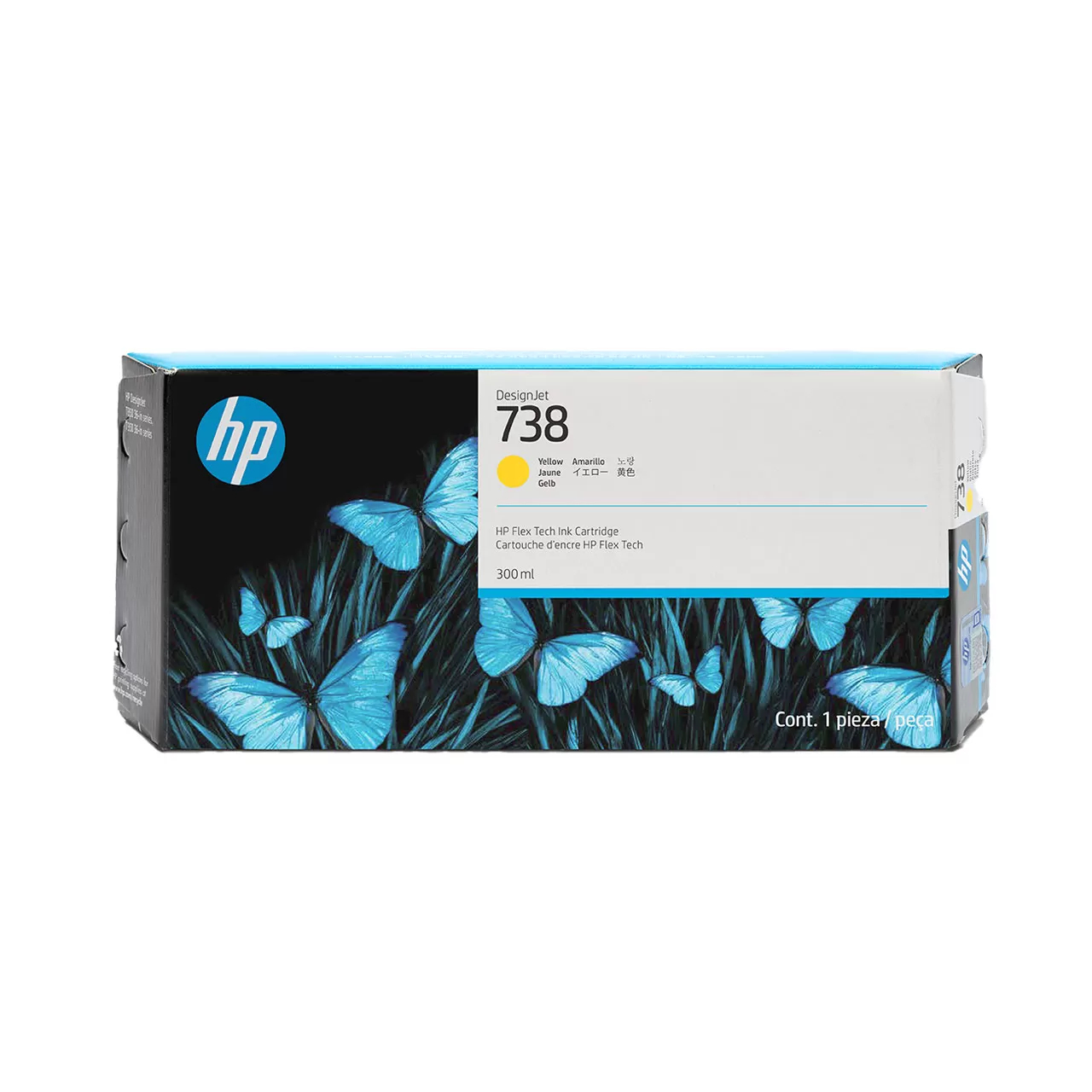 Cartus Inkjet HP DesignJet 738 300ml Yellow