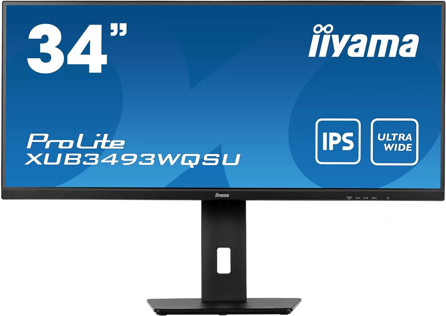 Monitor LED iiyama ProLite XUB3493WQSU-B5 34" UWQHD 4ms Negru