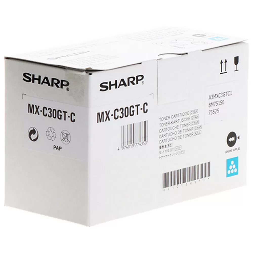 Cartus Toner Sharp MXC30GTC 6k pagini Cyan