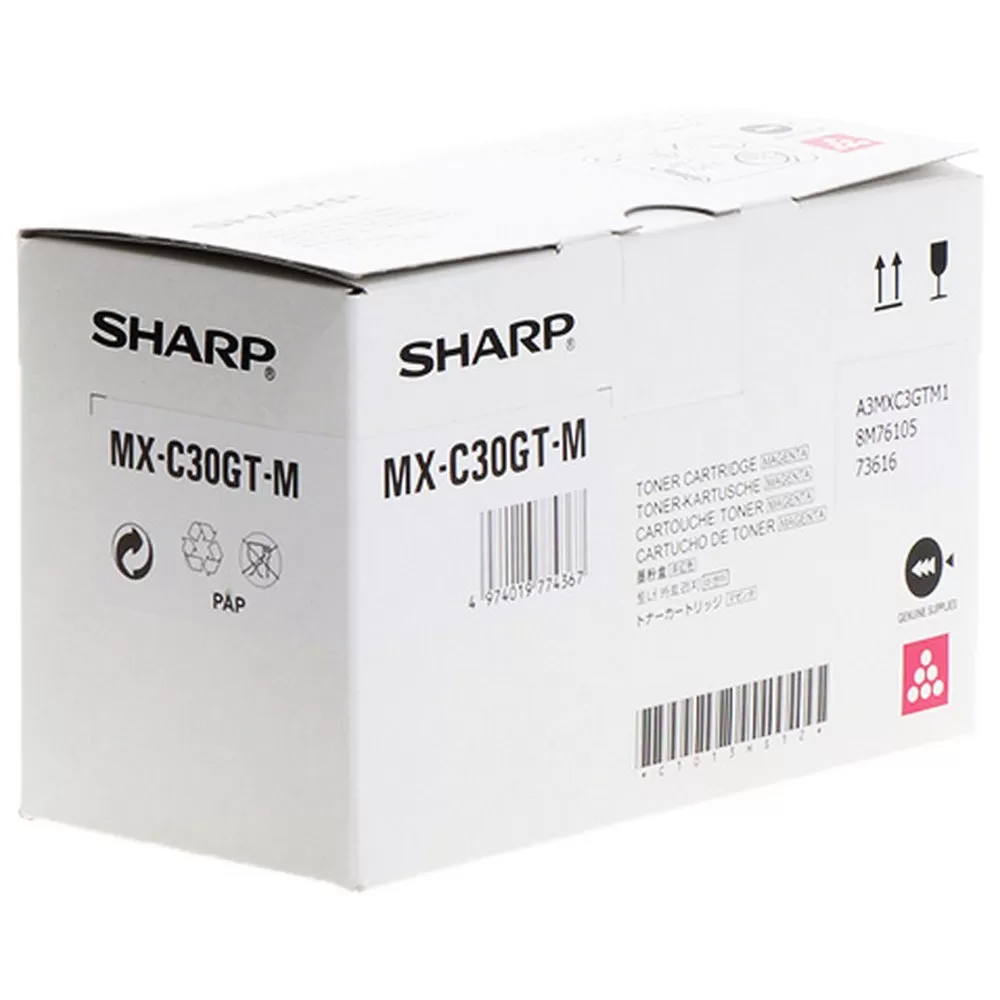 Cartus Toner Sharp MXC30GTM 6k pagini Magenta