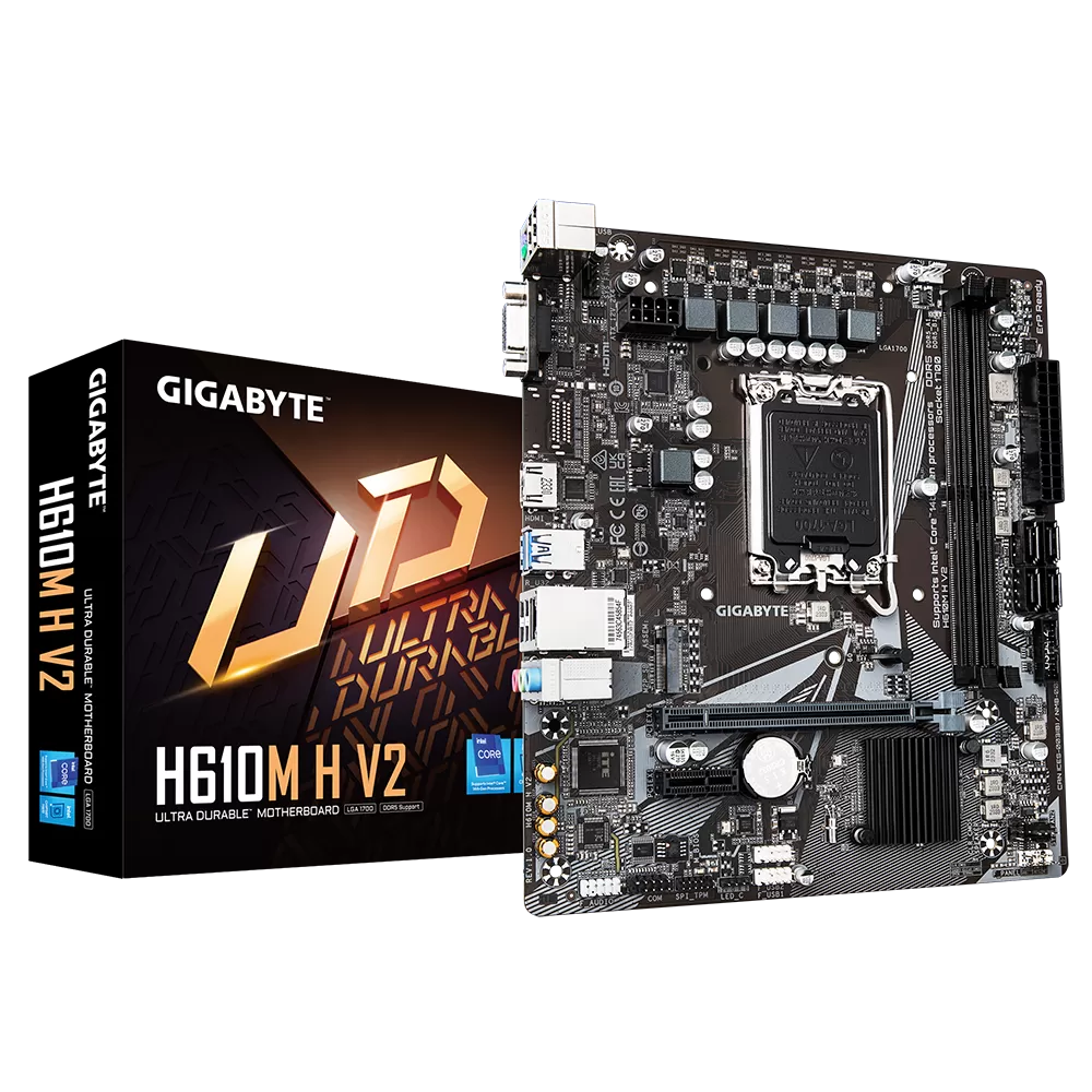 Placa de baza Gigabyte H610M H V2  Socket 1700