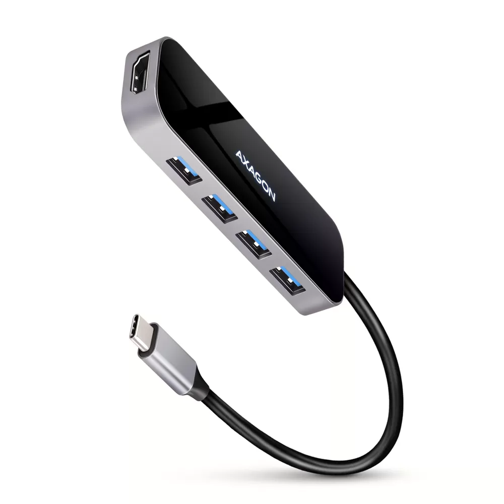 Hub USB Axagon HMC-6H4A USB-C 4x USB-A + HDMI