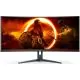 Monitor LED AOC AGON CU34G2XE/BK, 34", Curbat, UWQHD, 144Hz, 1ms, 2xHDMI, DP, Black