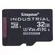 Card de memorie Kingston Industrial, 32GB, Micro SDHC, UHS-I, U3, V30, A1