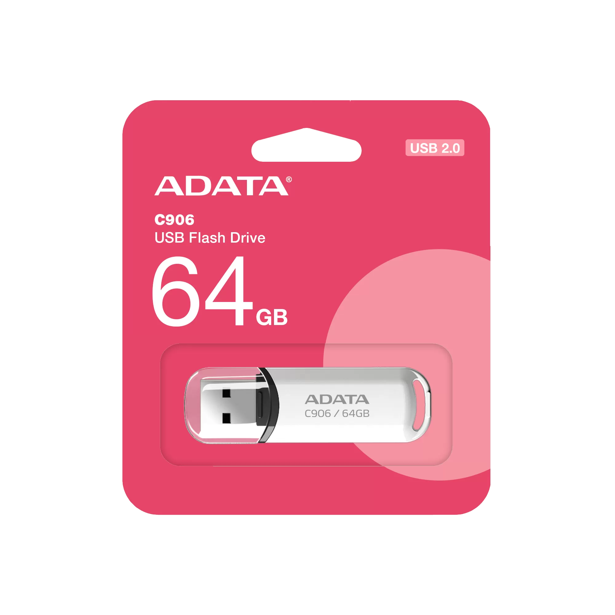 Flash Drive A-Data C906 USB 2.0 64GB White