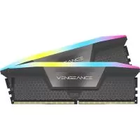 Memorie Desktop Corsair Vengeance RGB, 64GB(2 x 32GB) DDR5, 6000Mhz, CL30