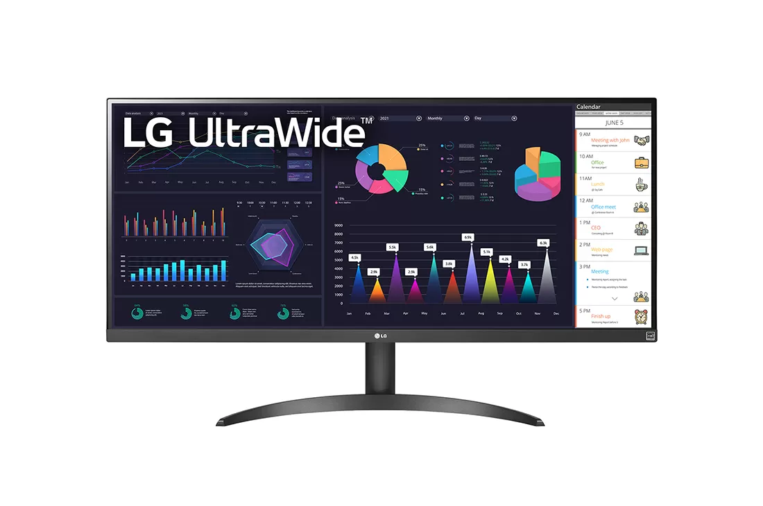 Monitor LED LG 34WQ500-B 37.5" Full HD UltraWide 100Hz 5ms Black