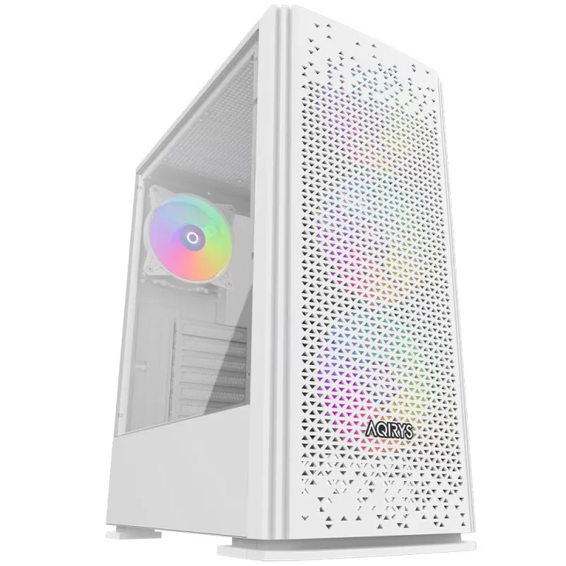 Carcasa PC AQIRYS Gacrux White RGB