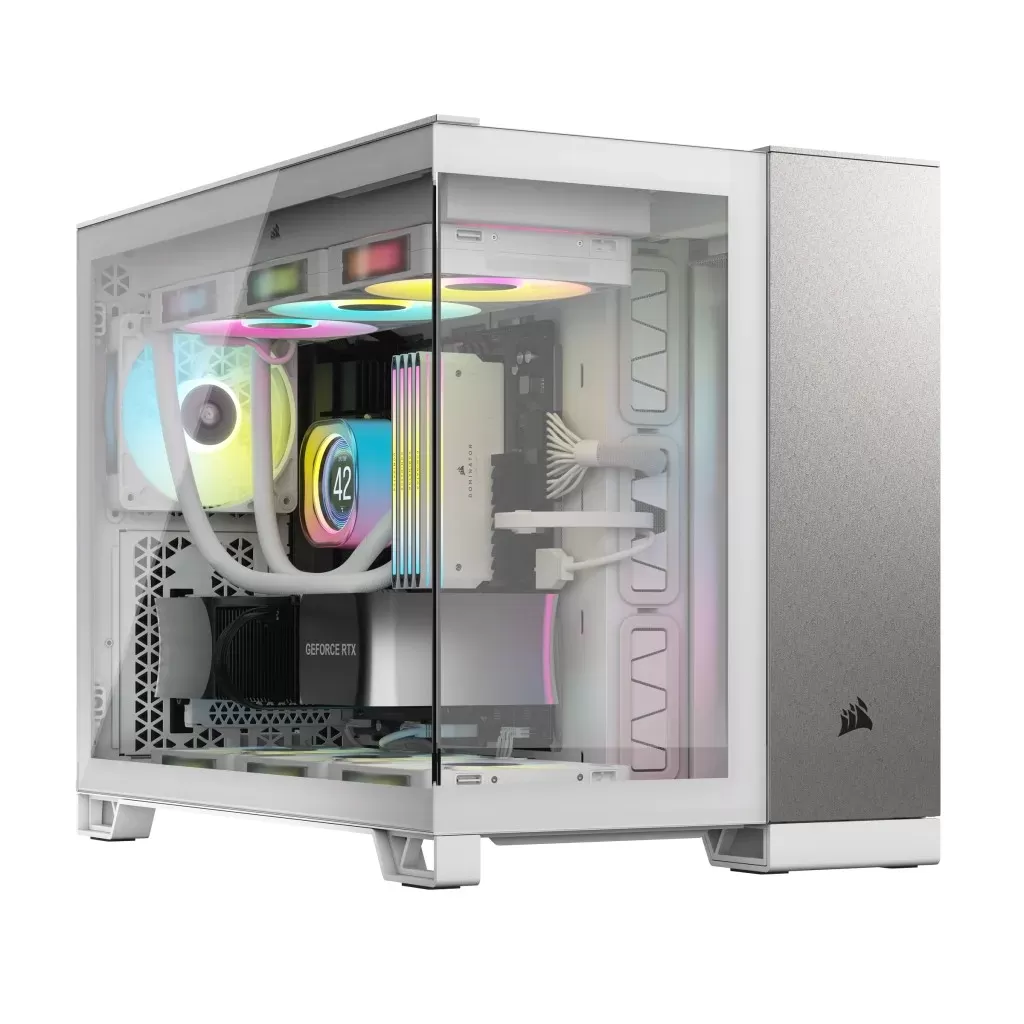 Carcasa PC Corsair 2500X White/Satin Gray