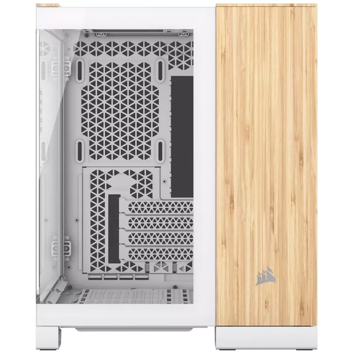 Carcasa PC Corsair 2500X White/Bamboo Wood