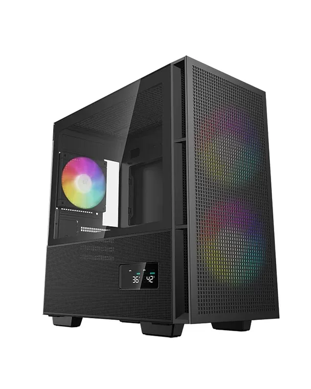 Carcasa PC DeepCool CH360 DIGITAL Black