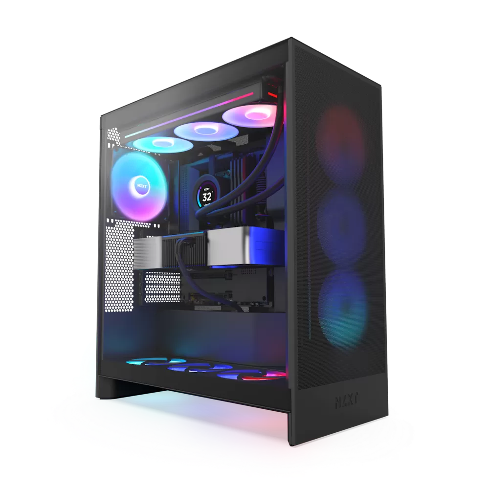 Carcasa PC NZXT H7 Flow RGB (2024) Matte Black