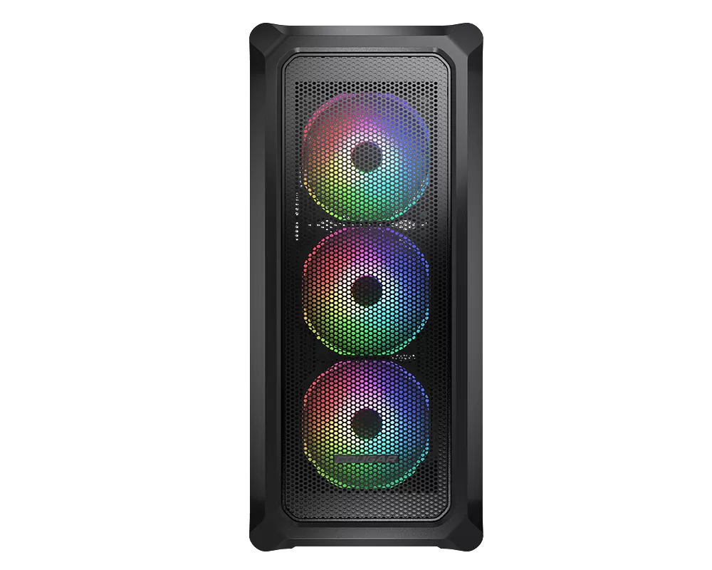 Carcasa PC Cougar Archon 2 Mesh RGB Black + Sursa STC600 600W