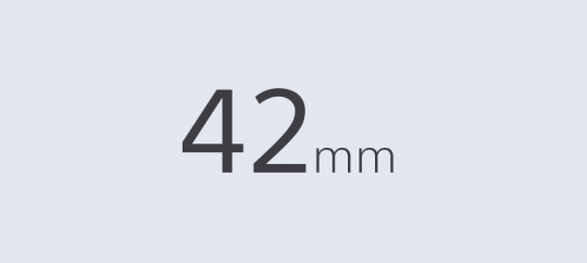 Două difuzoare de 42 mm